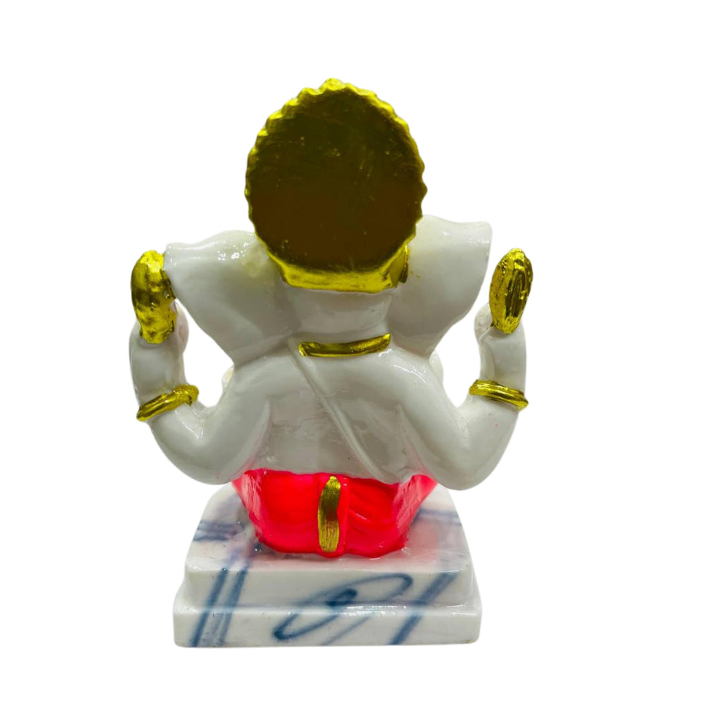 5 Inch Ganesh Ji Marble Dust Idol